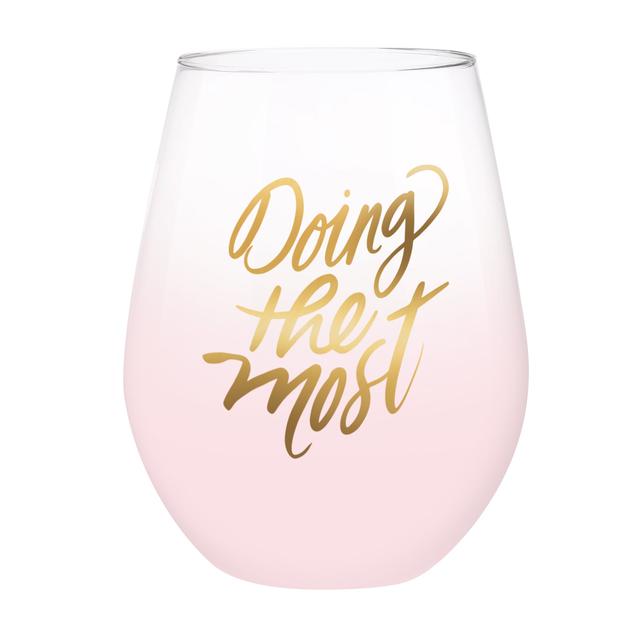 Wine Glass - Thankfull for Friends - Slant Collections