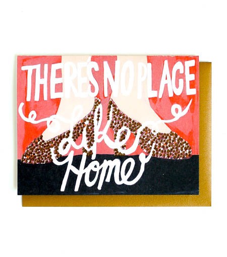 no place like home card - Thimblepress