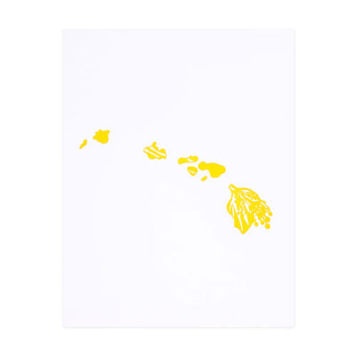 letterpress hawaii pua aloalo - Thimblepress