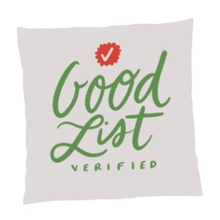 Good List Verified Throw Pillow - Thimblepress