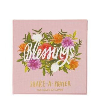 Share A Prayer Floral Cards - Thimblepress