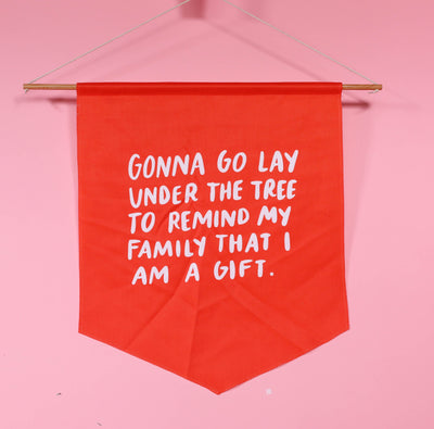 I Am A Gift Wall Hanging - Thimblepress