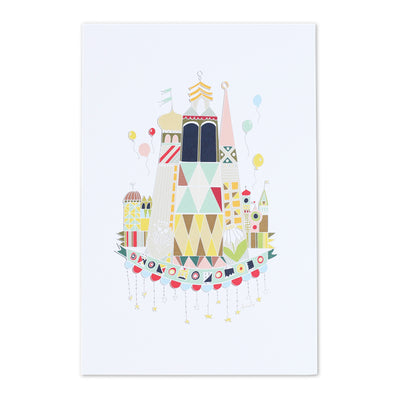 castle in the sky print - Thimblepress