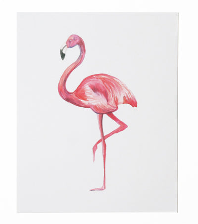 flamingo print - Thimblepress
