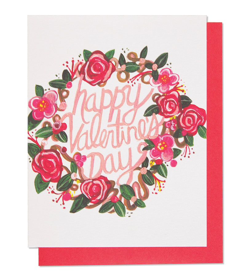 happy valentine's day card - Thimblepress