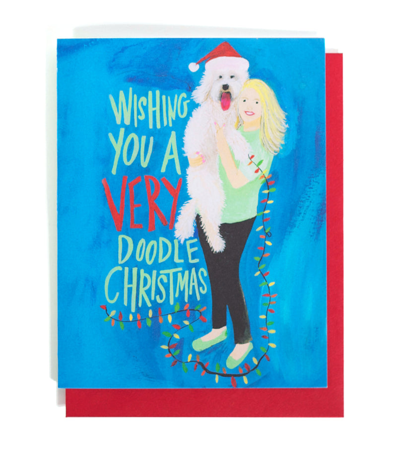 merry doodle christmas - Thimblepress