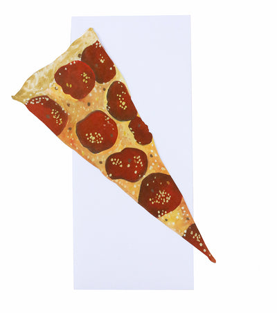 pizza slice card - Thimblepress