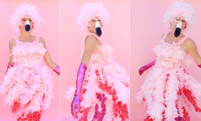 DIY Halloween Costume |  Flamingo!