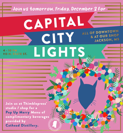 Join us for Capital City Lights in Downtown Jackson