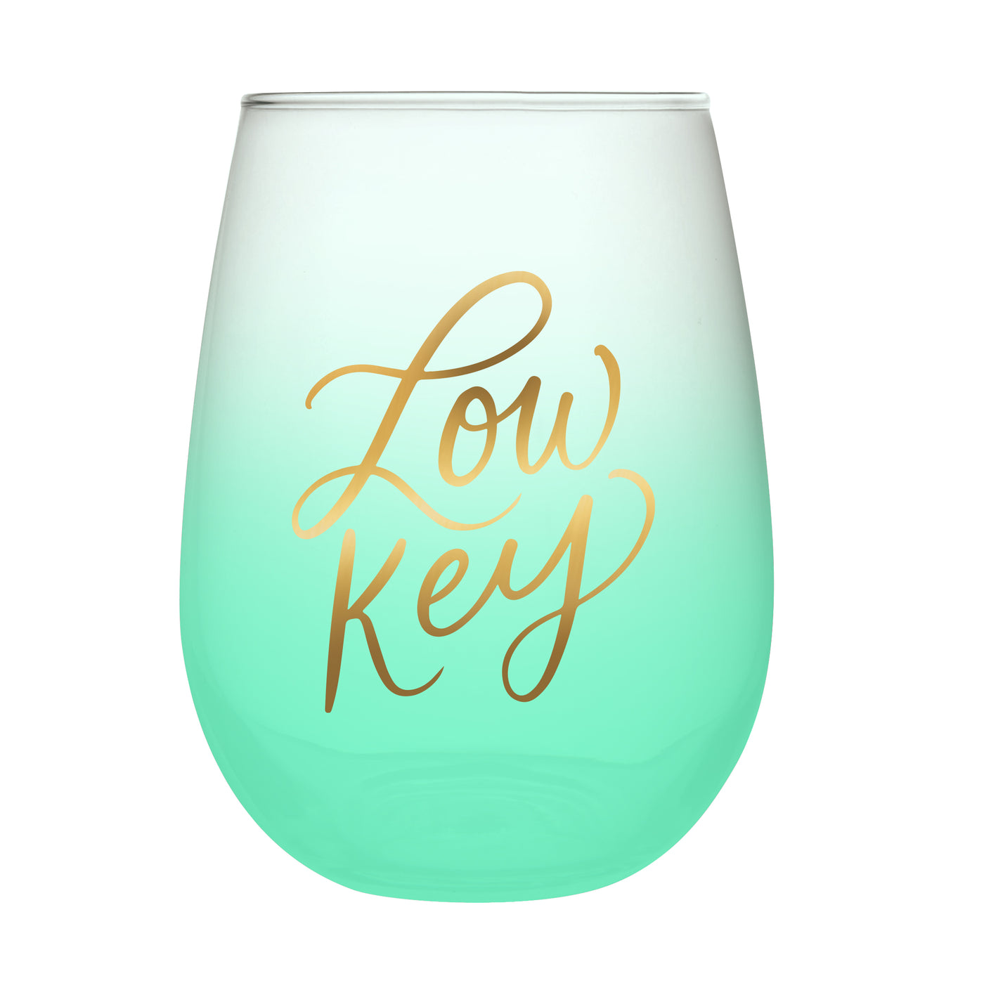 Low Key Wine Glass - Thimblepress