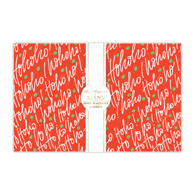 Ho Ho Ho! Paper Placemats - Thimblepress