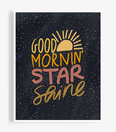 Star Shine Art Print - Thimblepress