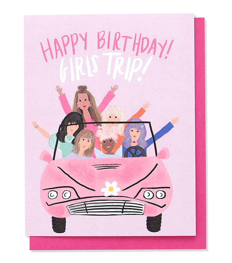 Girls Trip Birthday Card - Thimblepress
