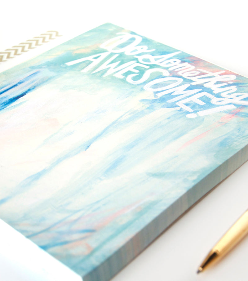 Do Something Awesome Notepad - Thimblepress