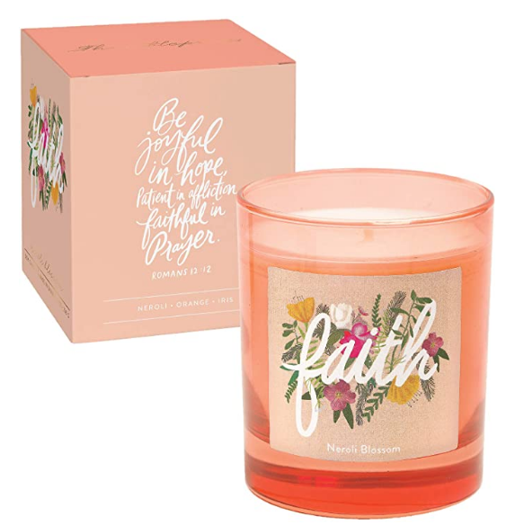 Faith Candle - Neroli Blossom - Thimblepress
