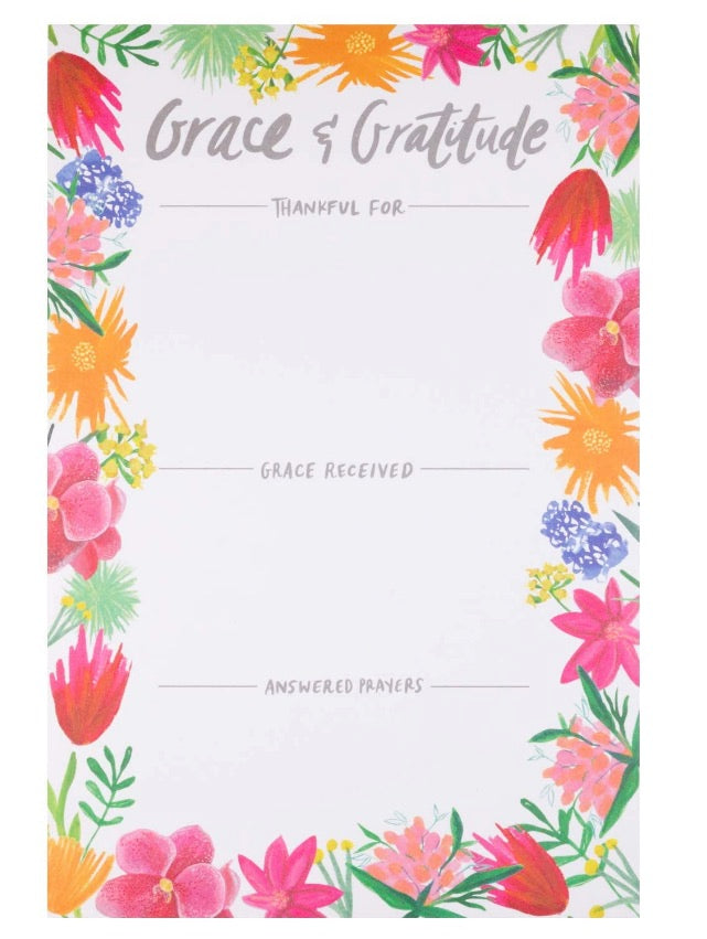 Every Day Grace and Gratitude Notepad - Thimblepress