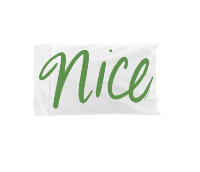 Naughty & Nice Pillow Cover - Thimblepress