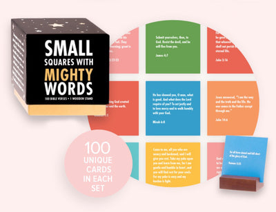 Small Squares With Mighty Words Box Set - Thimblepress