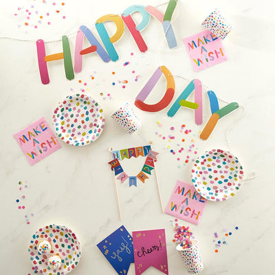 Colorful Birthday Party In A Box