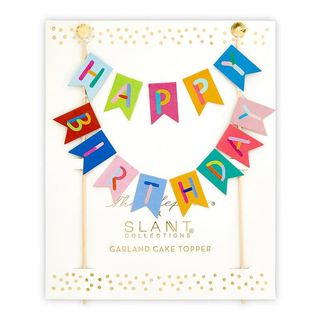 thumbnail image 2 of Happy Birthday Banner - Colourful Felt Birthday Bunting Garland... 2 of 10