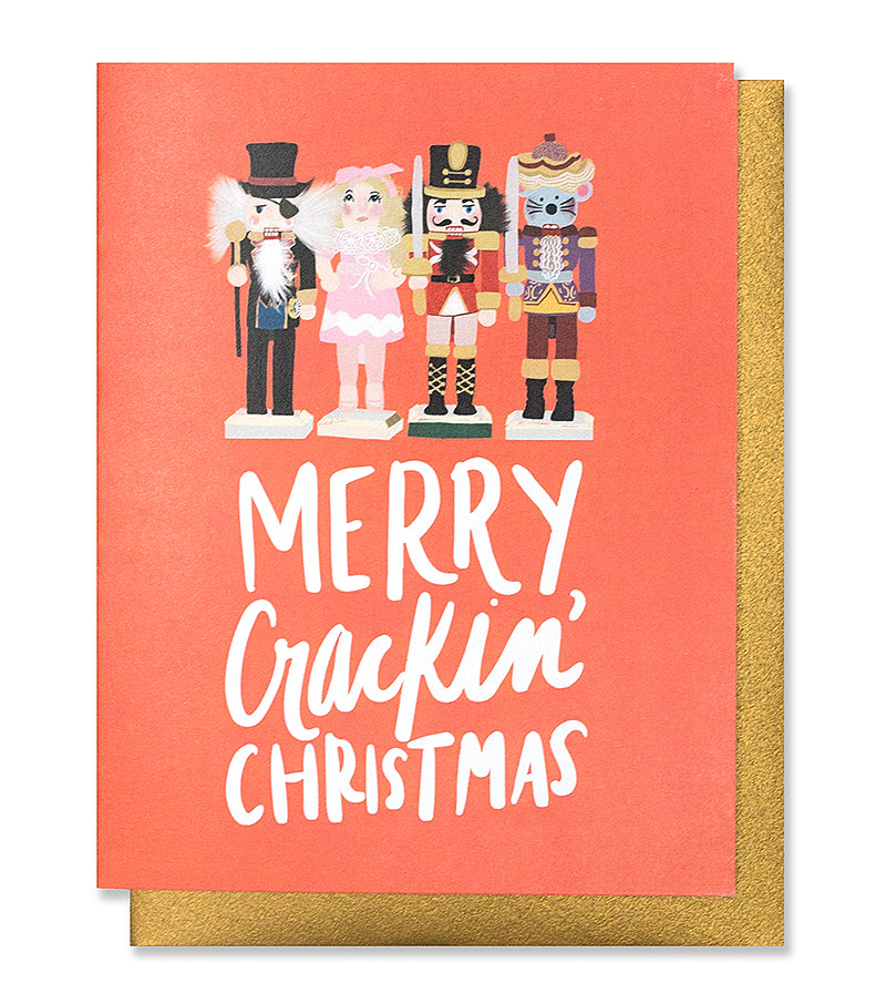 crackin' christmas card - Thimblepress