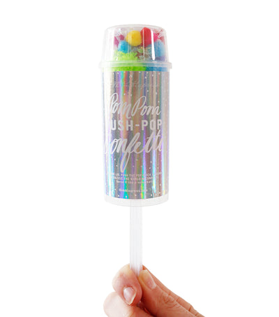 Pom Pom Push-Pop Confetti® - Thimblepress