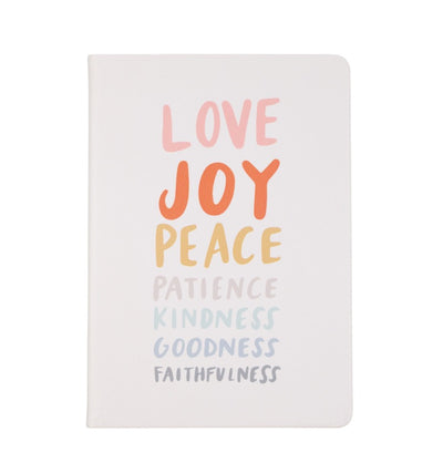 Love Joy Peace Faith Journal - Thimblepress
