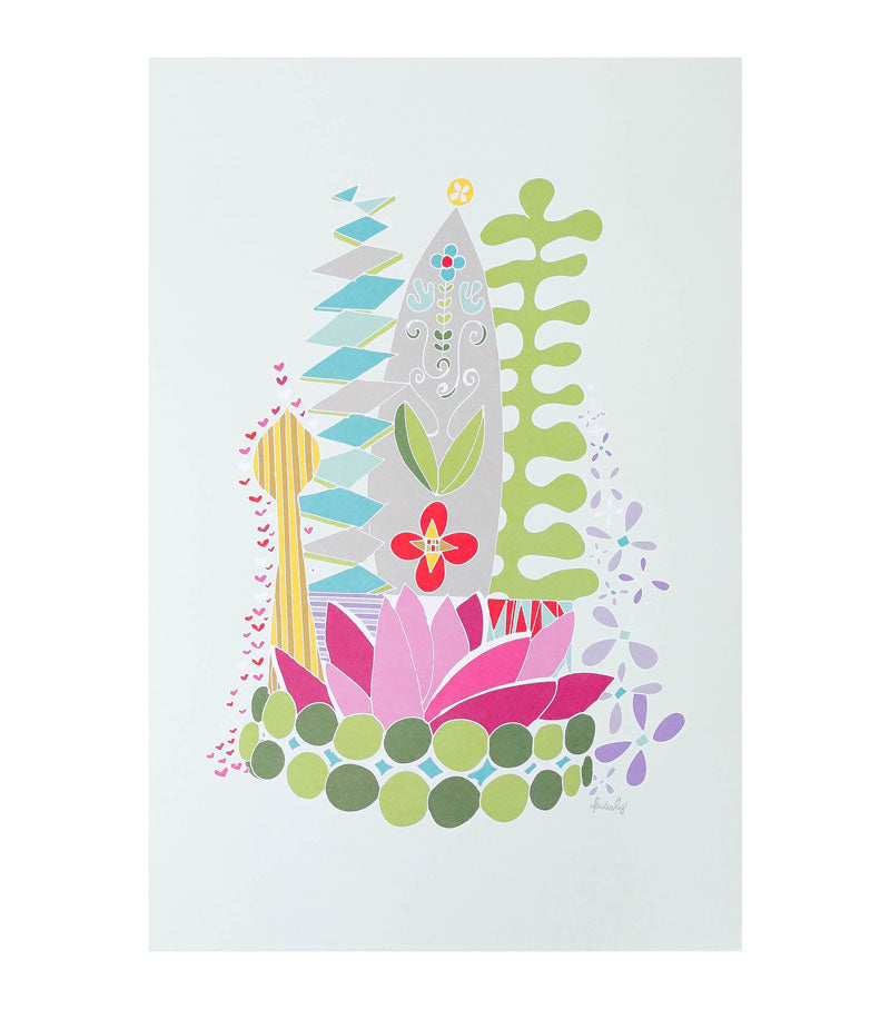 flora cool print - Thimblepress
