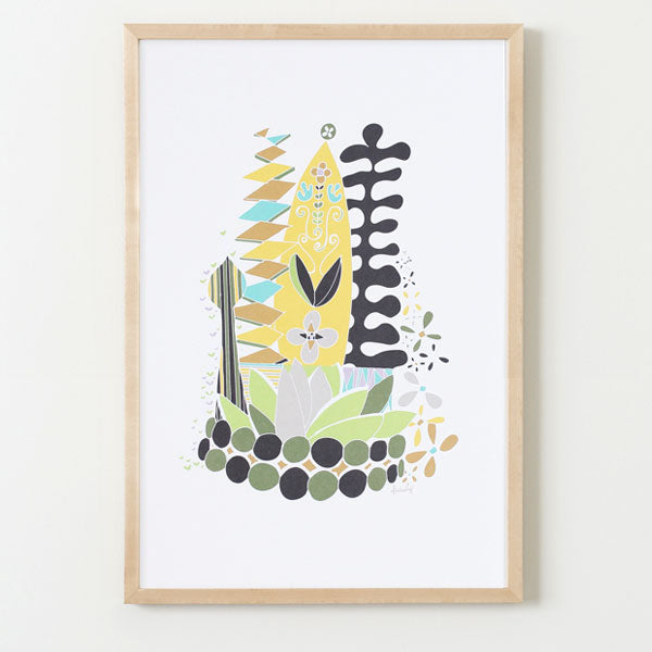 flora warm print - Thimblepress