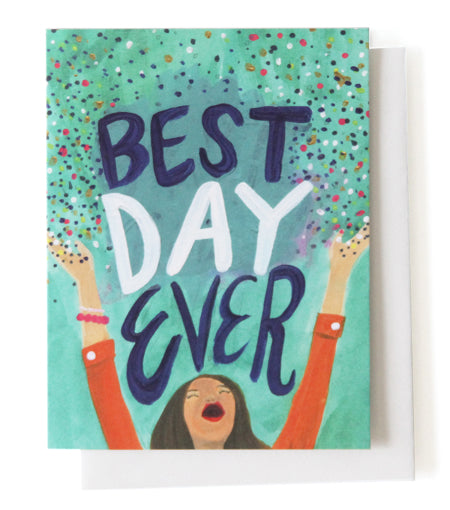 best day ever card - Thimblepress