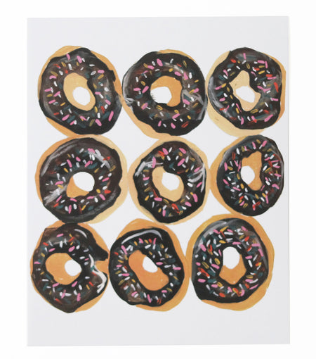 donut love print - Thimblepress