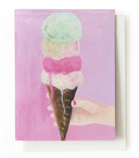 ice cream dream card - Thimblepress