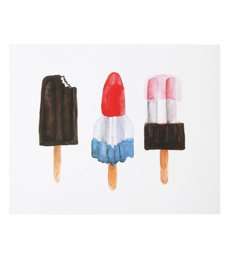 popsicle print - Thimblepress