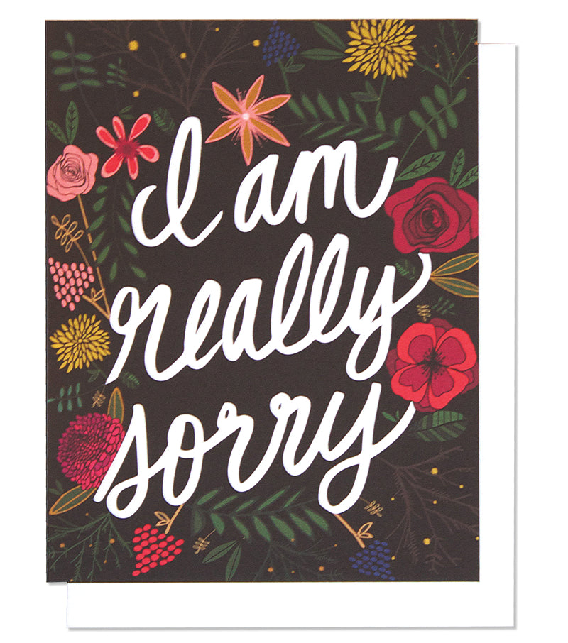 I am really sorry card - Thimblepress