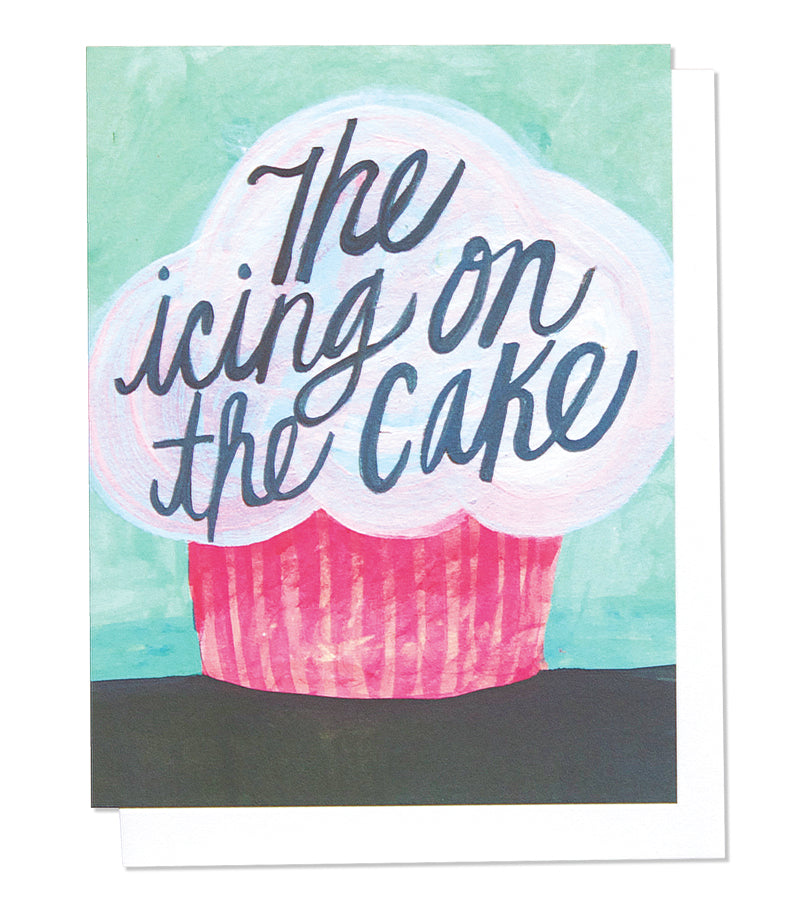 icing on the cake card - Thimblepress