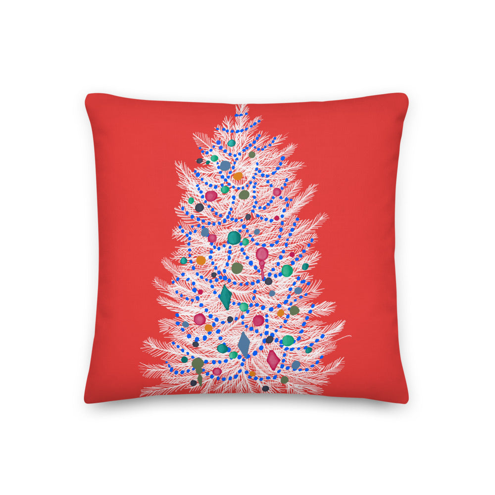 Tinsel Tree Pillow - Thimblepress