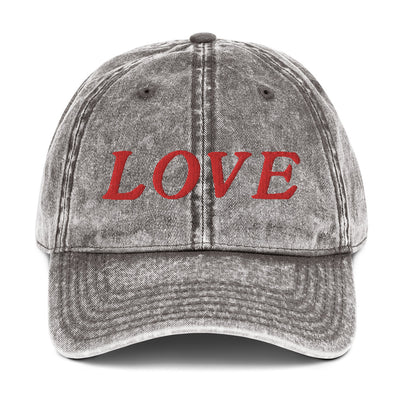 Love Embroidered Hat - Thimblepress